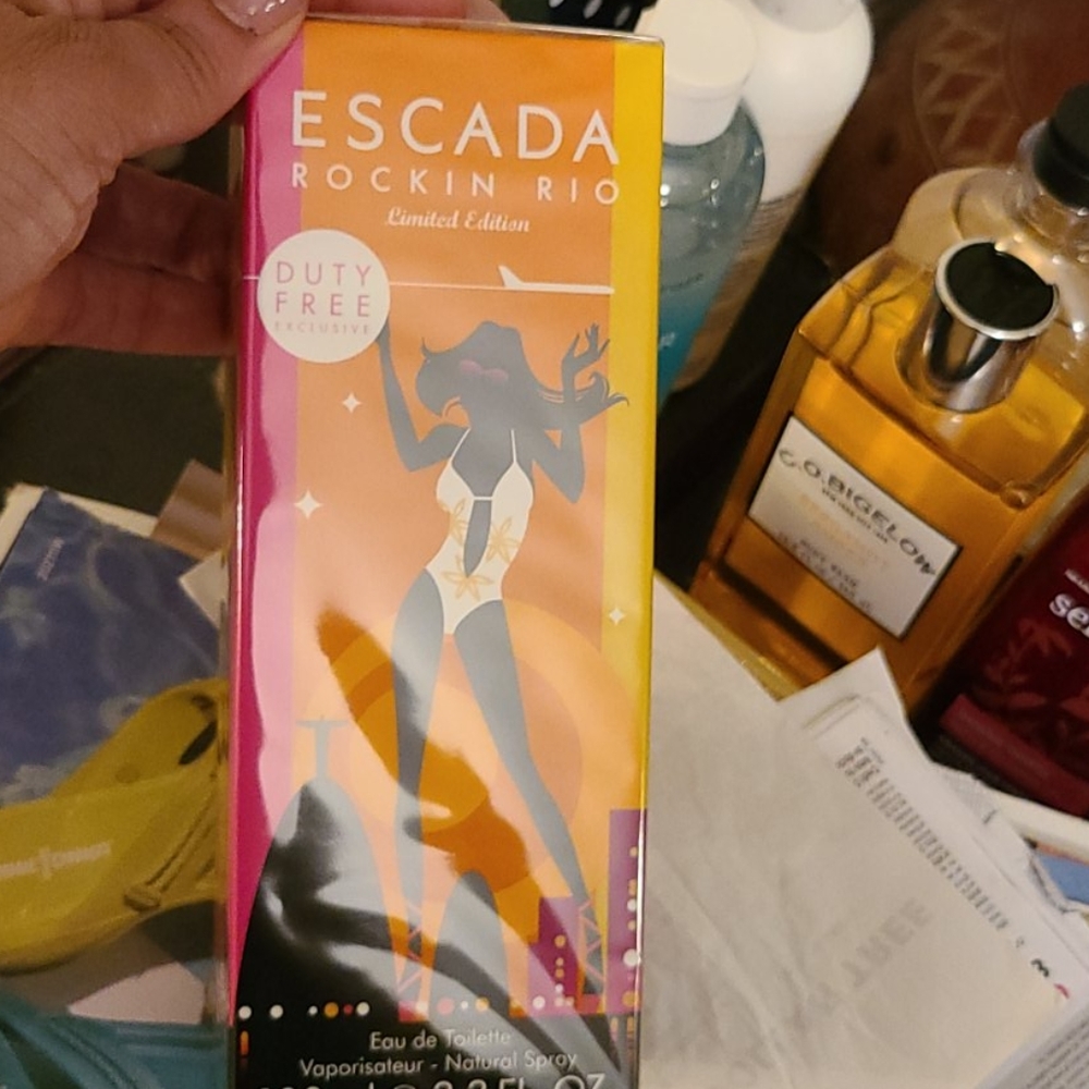 Brand-new! 3.3oz Escada Rockin Rio Ltd Ed. EDT